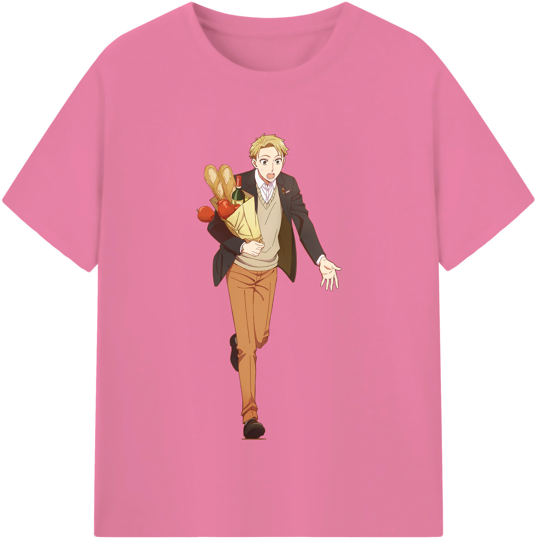 （画像用） SPY×FAMILY间谍家家酒 綿100％半袖Tシャツ（フロントプリント）
